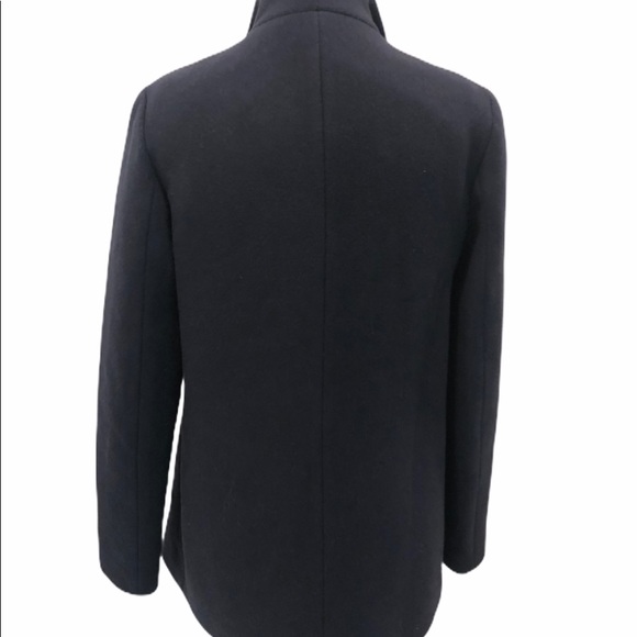 Theory stand up wool coat - Picture 7 of 9